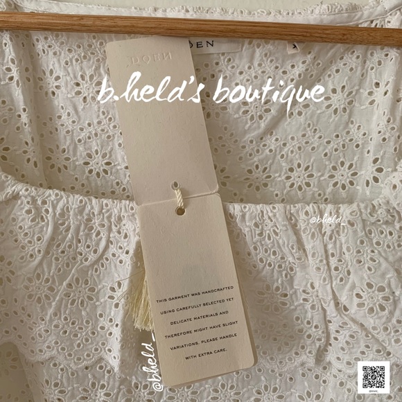 Dôen Franique Dress in Salt Off-White Cream Color Size XS Brand New NWT - Picture 4 of 17